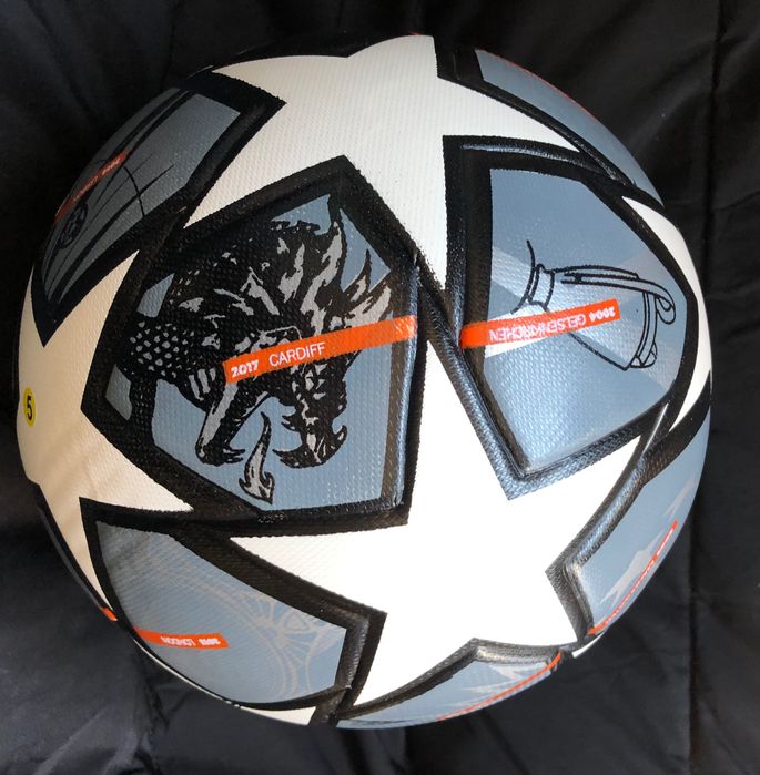 Безшовний футбольный мʼяч CHAMPIONS LEAGUE для ассфальту і трави