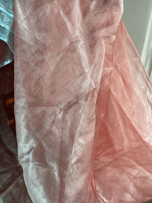 Firanka dwukolorowa cienka mgiełka 1 szt