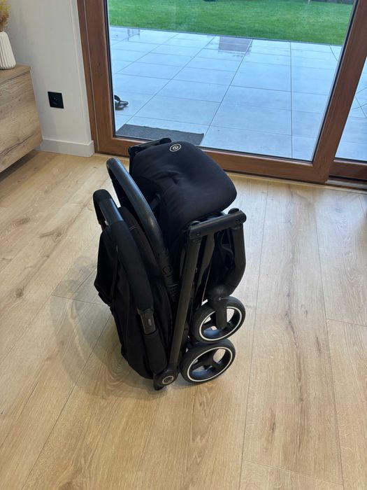 WÓZEK SPACEROWY CYBEX BEEZY do 22 kg duże koła Magic Black Czarny