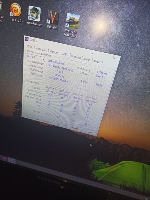 Комплект Ам4 r5 5500/a520/16gb 3600mHz/кулер