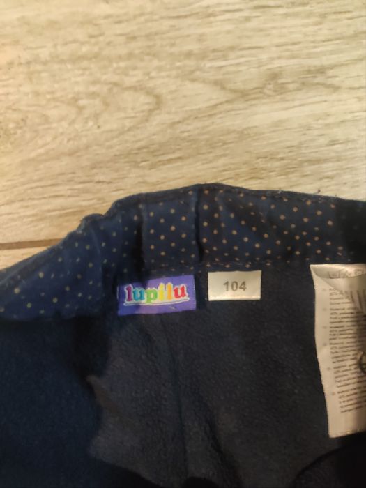 Spodnie ocieplane Lupilu 104 zima