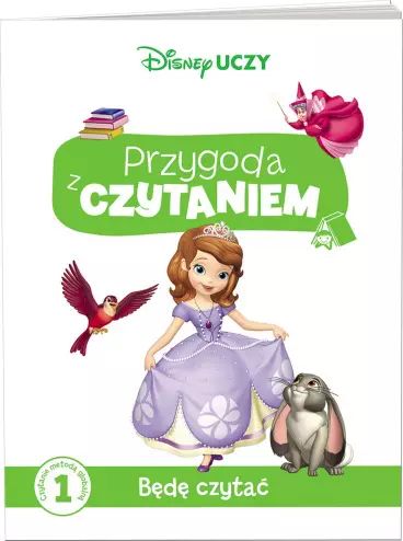 Disney uczy. Jej Wysokość Zosia. Przygoda z Czytaniem. Będę czytać