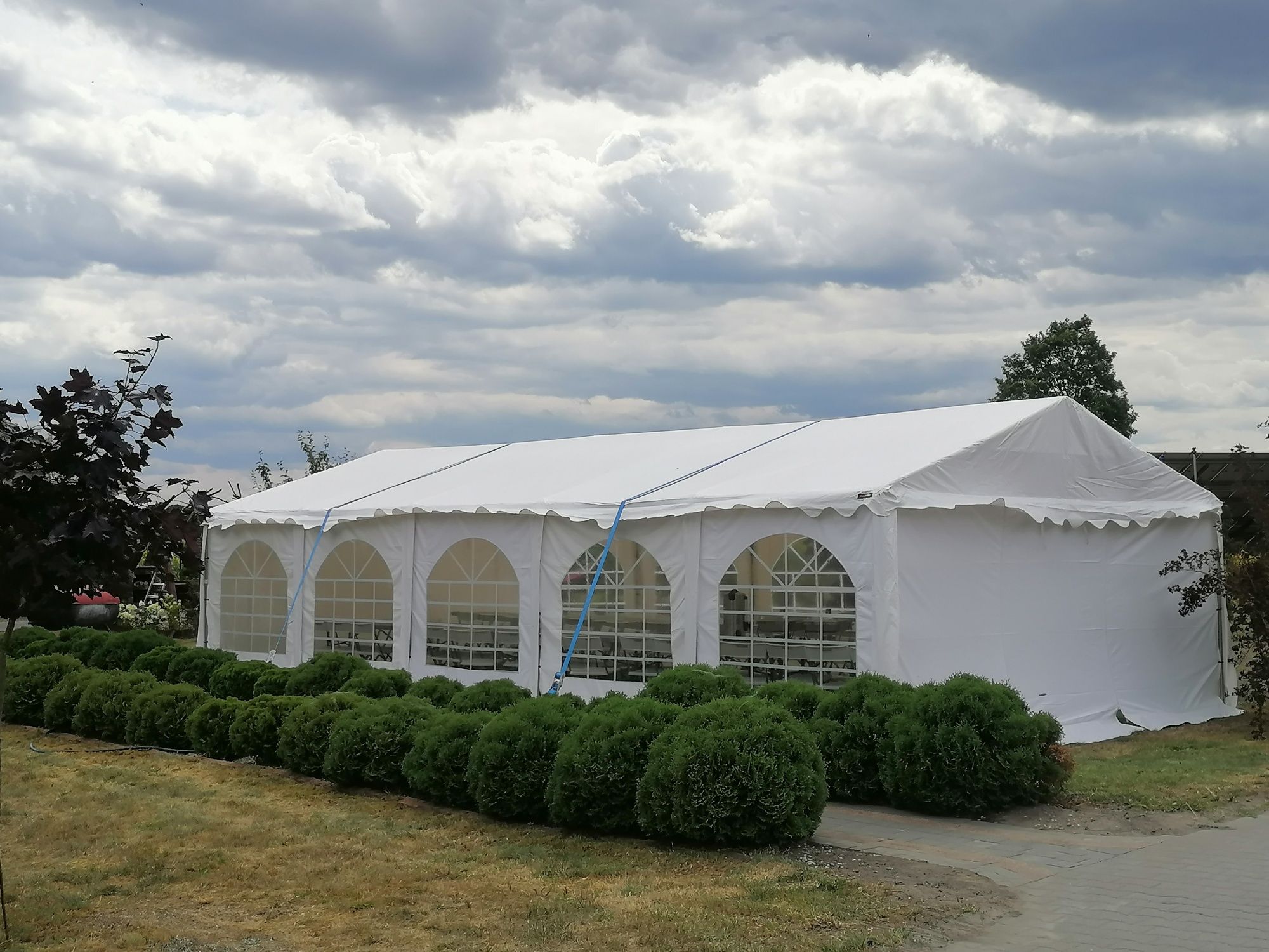 Namiot namioty okolicznościowe cateringowy eventowy z klimatyzacją