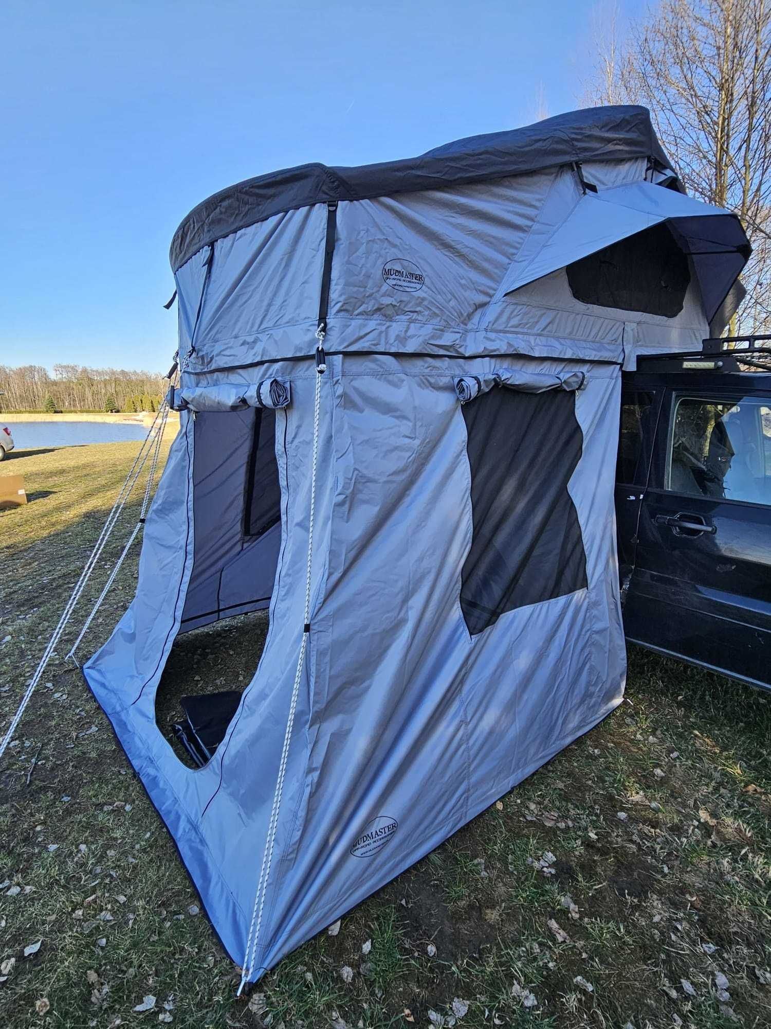 Namiot Dachowy z oknami 3 osobowy model Extension 140x240 Mudmaster