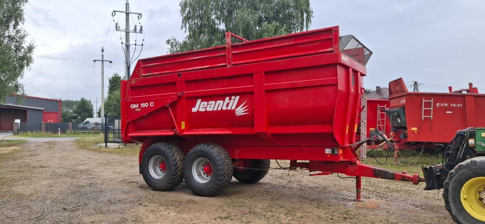 Przyczepa tandem rolnicza skorupowa 15-18 t zarejestrowana w Polsce
