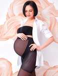 Класичні колготи з шортиками для вагітних Giulia Mama 40 den