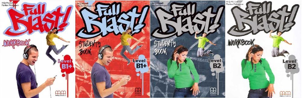 Full Blast! B1+ , B2 student's Book + workbook