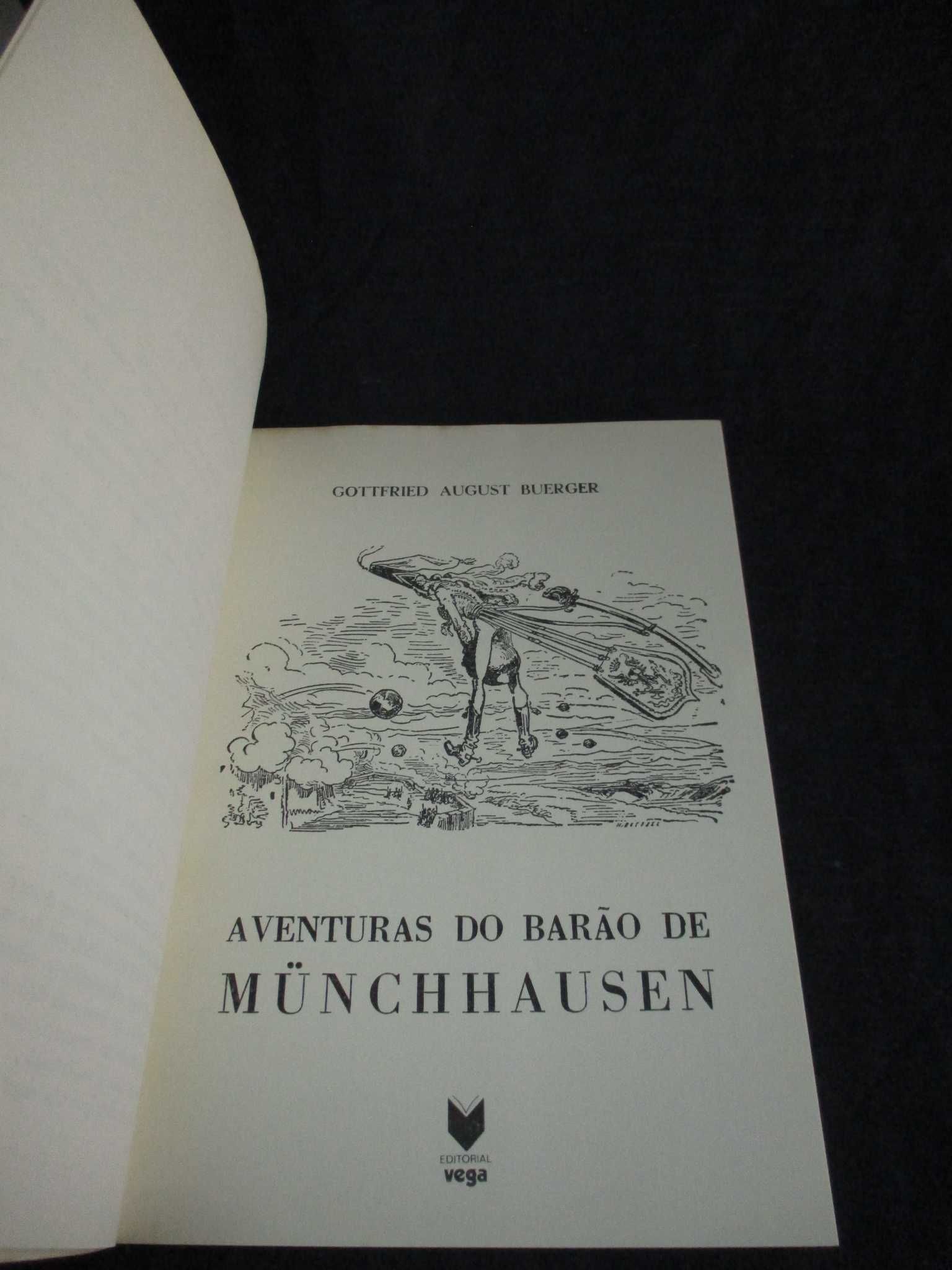 Livro Aventuras do Barão de Münchausen Gottfried August Buerger