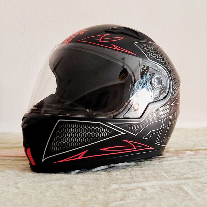 Capacete Givi tamanho L junior (54cm) JUNIOR 4 FLY BLACK / RED