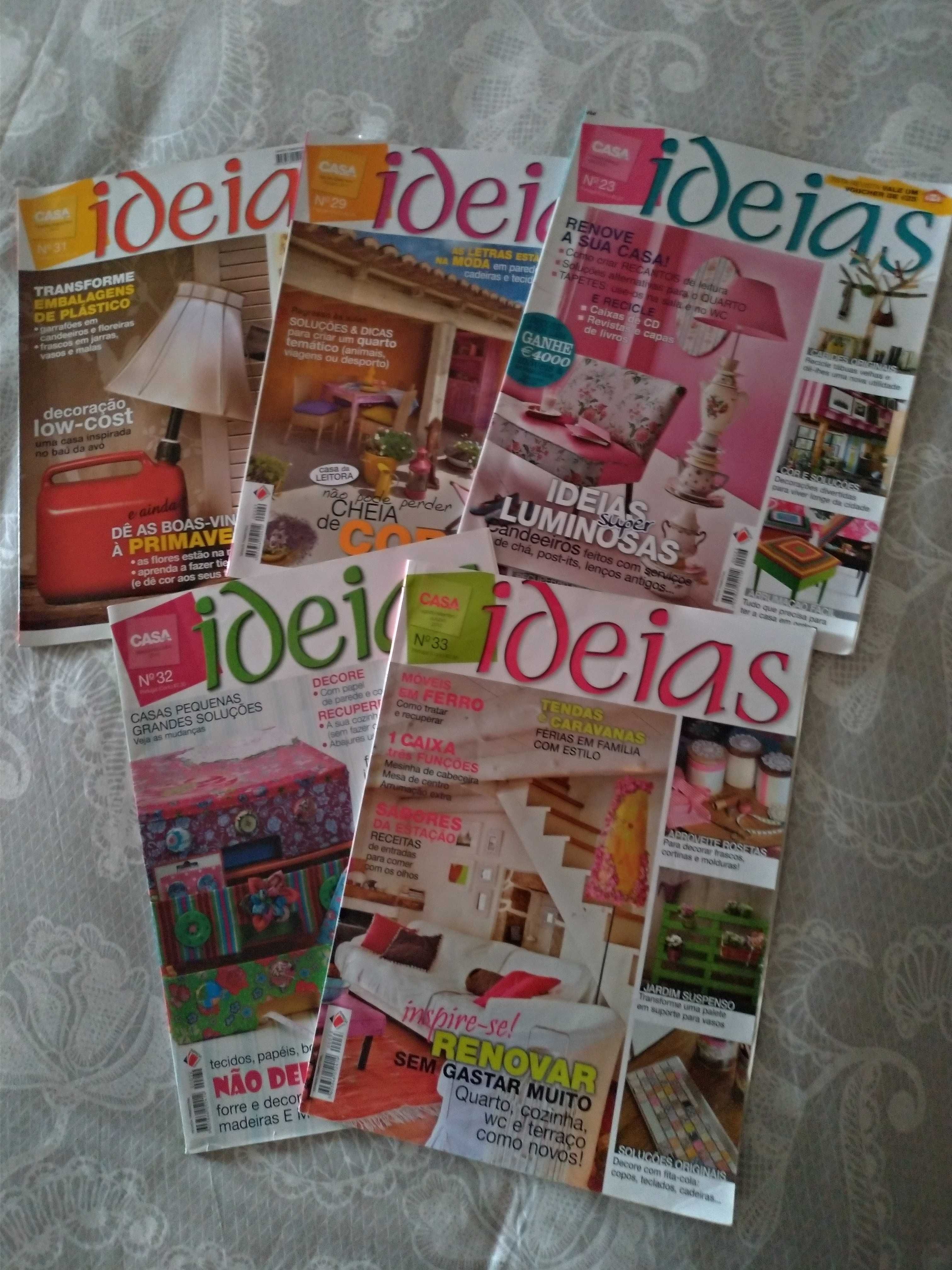 Vendo revistas de decoração " Casa Ideias "