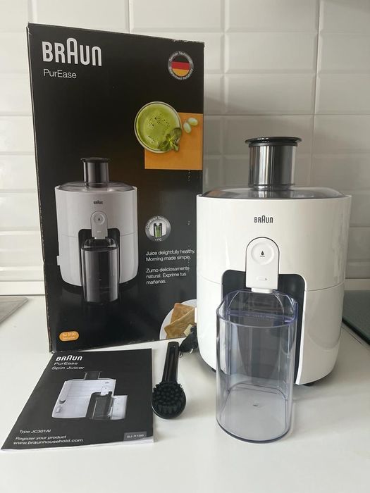 Centrifugadora BRAUN PureEase SJ3100WH Branco (500 W)