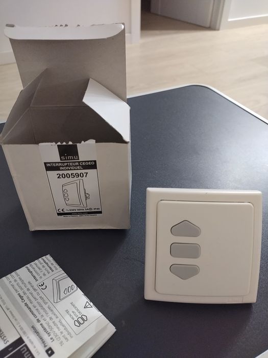 6 sztuk przełącznik rolet Simu cegeo
