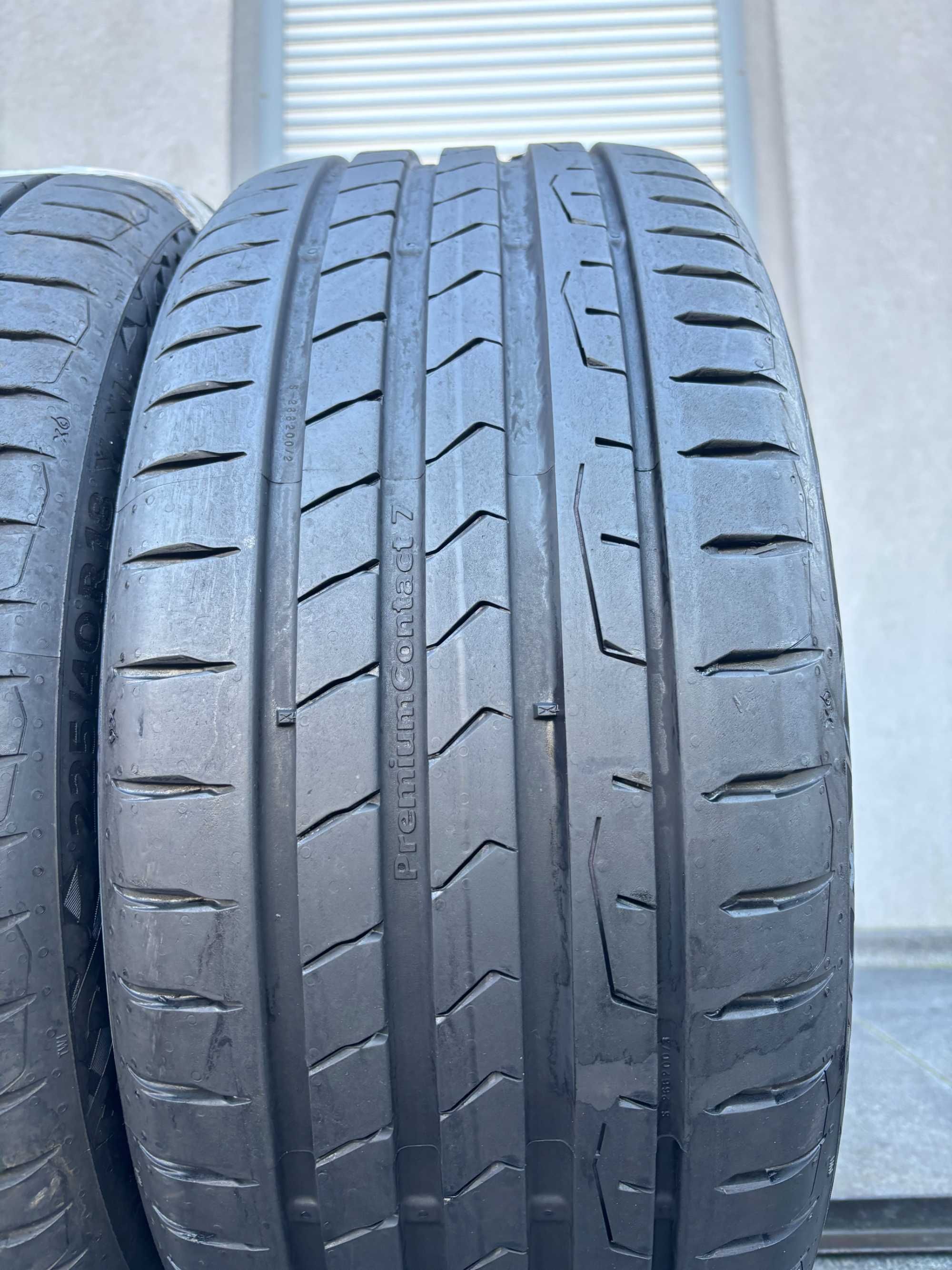 2szt letnie 225/40R18 Continental 6,5mm 2022r świetny stan! L6066 gwar