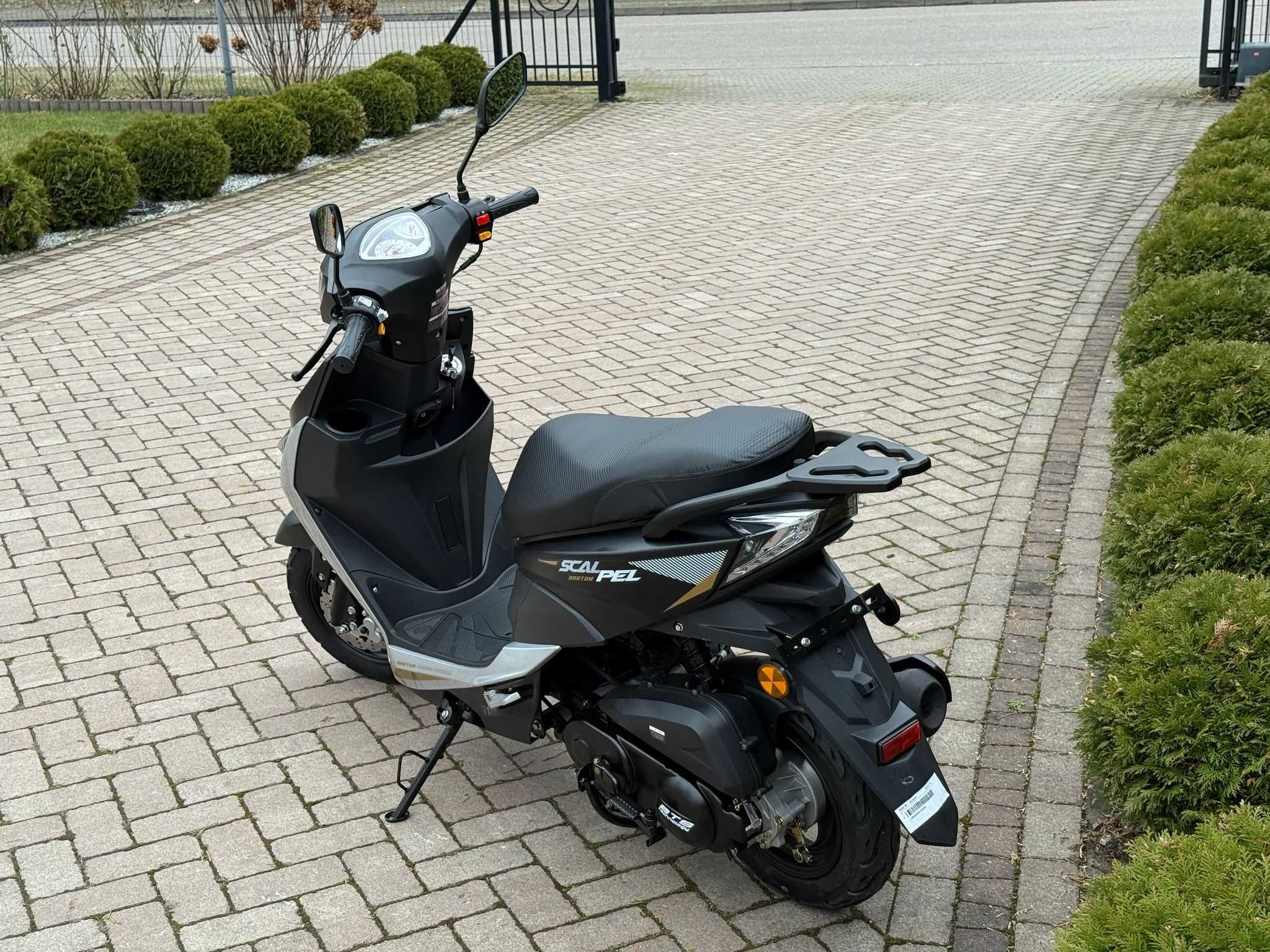 Skuter  BARTON SCALPEL Nowy 50cc 4T LED, 3 Lata GWARANCJI !
