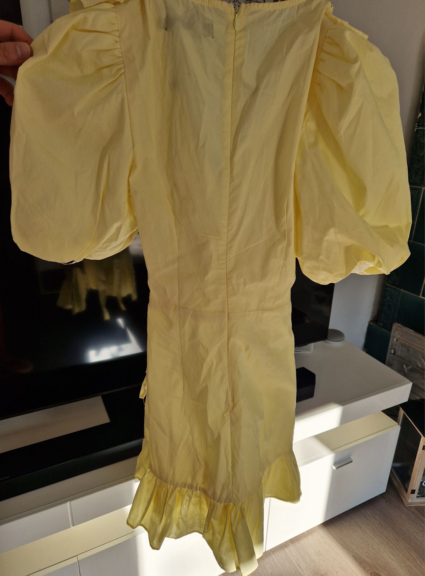 Nowa z metką żółta sukienka Missguided