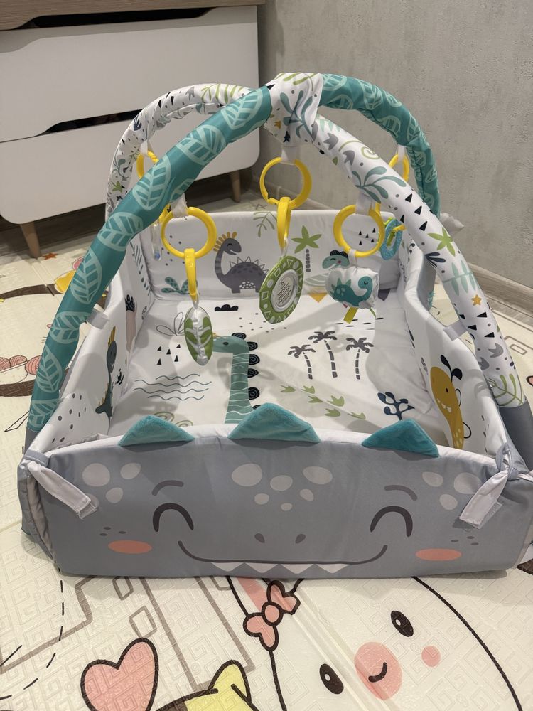 Інтерактивний навчальний килимок Ricokids Nessi 110х100см