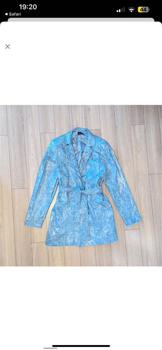 Пиджак платье кожа крокодила pretty little thing