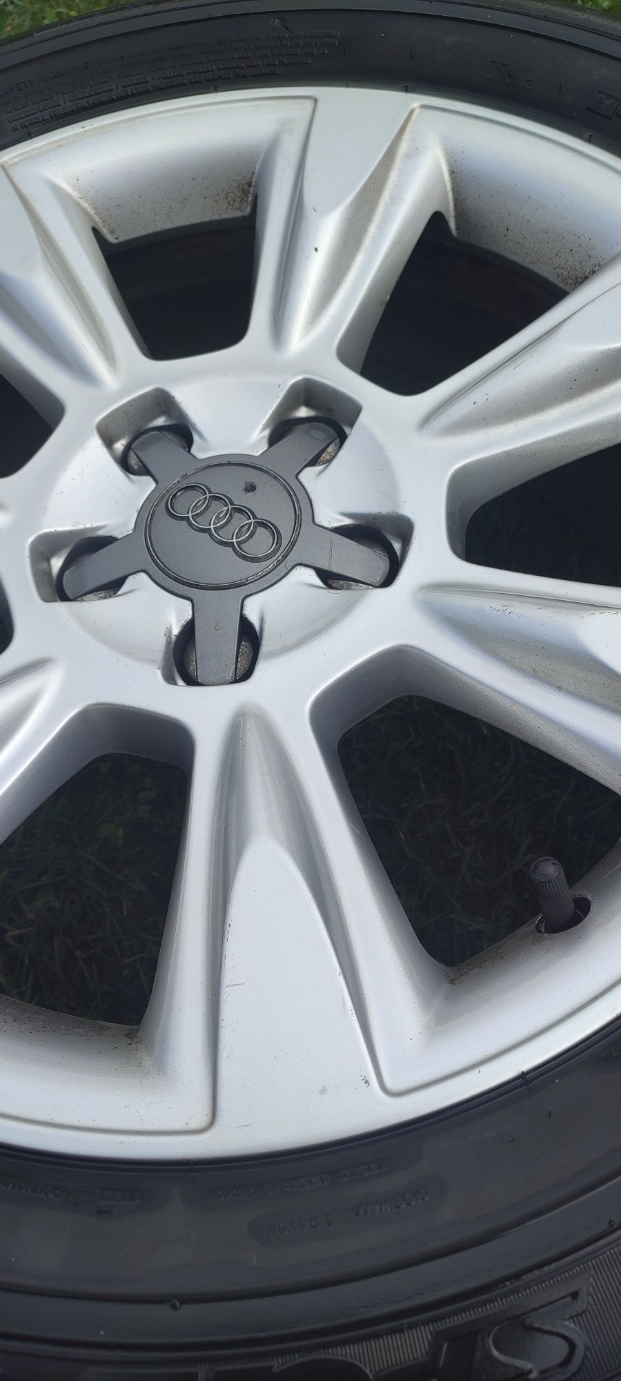Dwie alufelgi Audi 17" 5x112, ET28, 7.5J