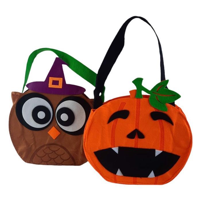 torba na cukierki halloween dynia kot  4 szt.