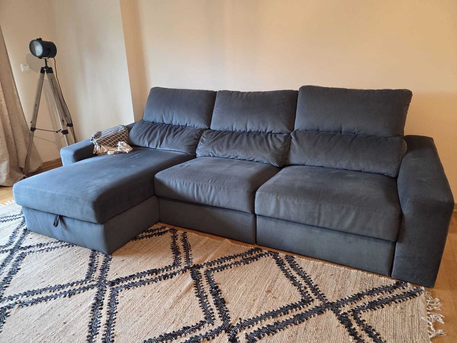 Sofá Azul Escuro