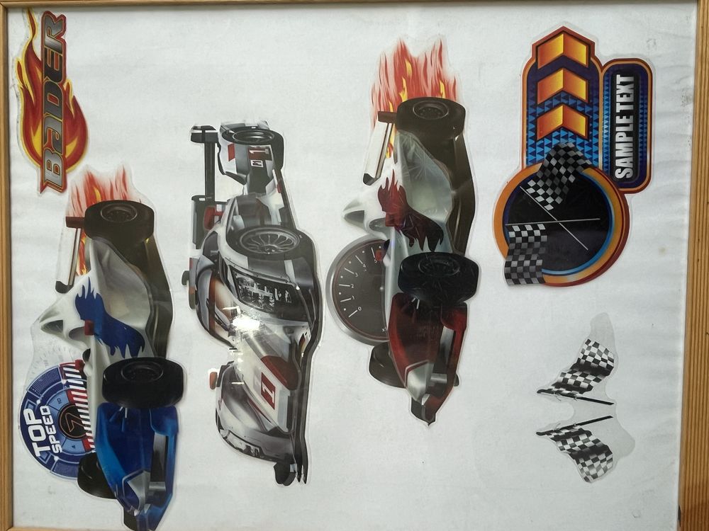 Quadro com carros