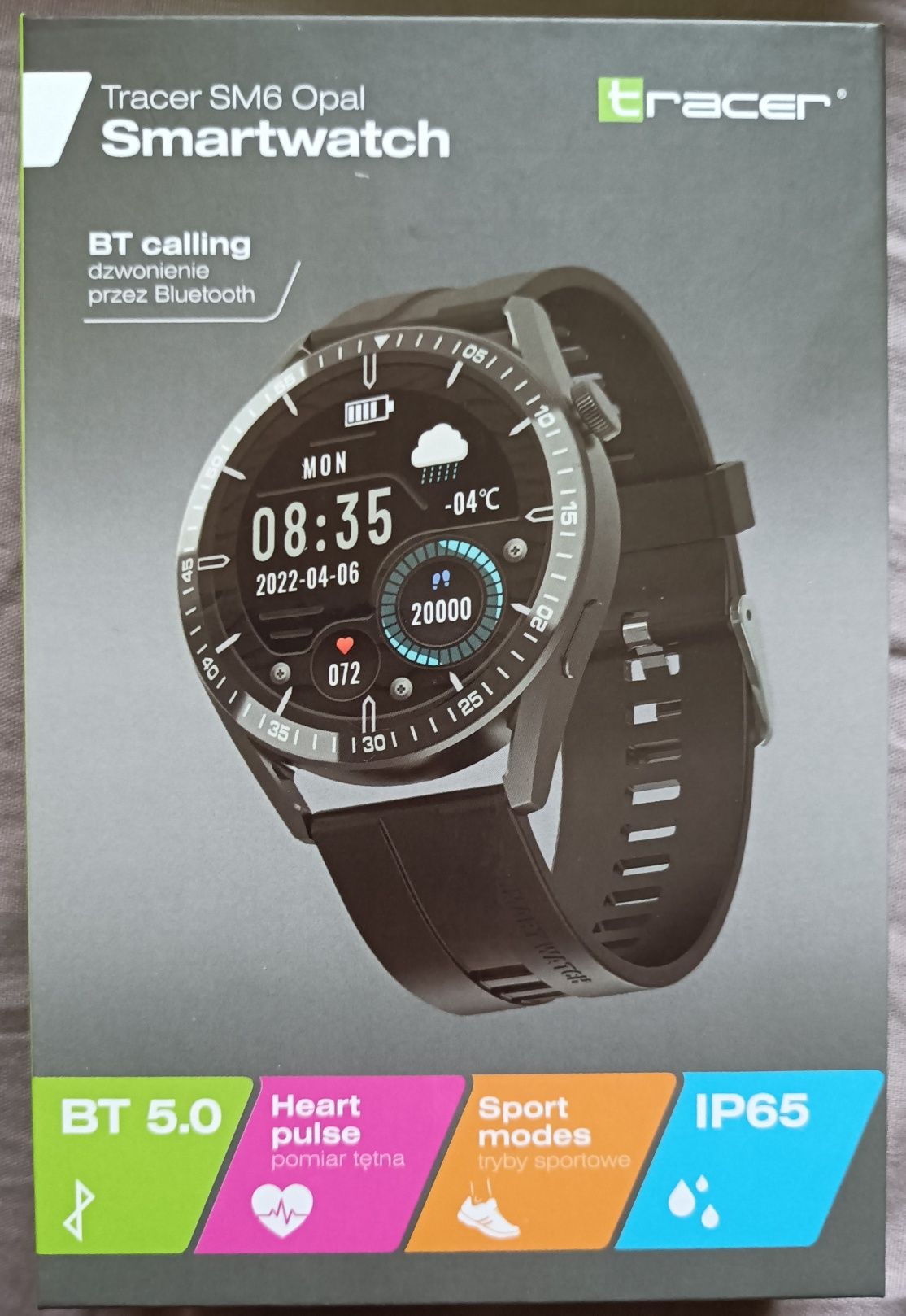 Tracer SM6 Opal Smartwatch