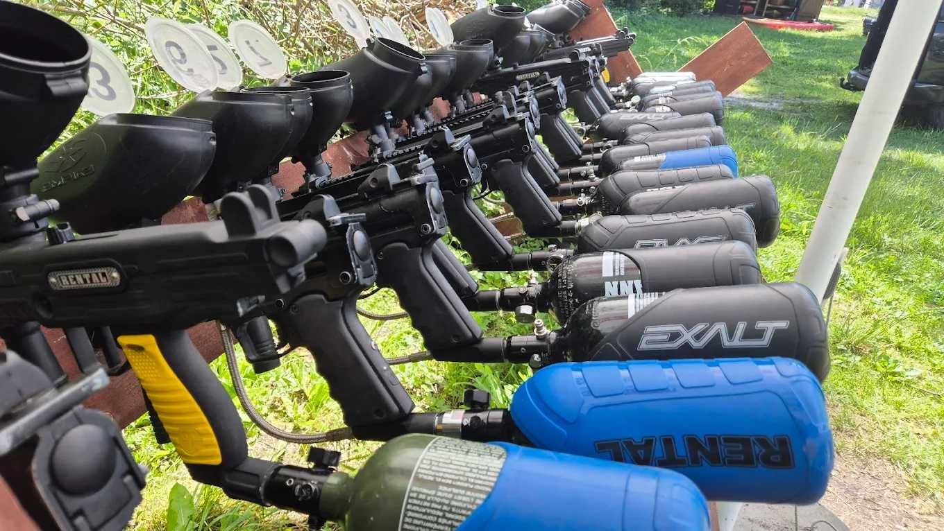 Paintball Mazury/Spychowo; aktywnie wieczory kawalerskie/panieńskie