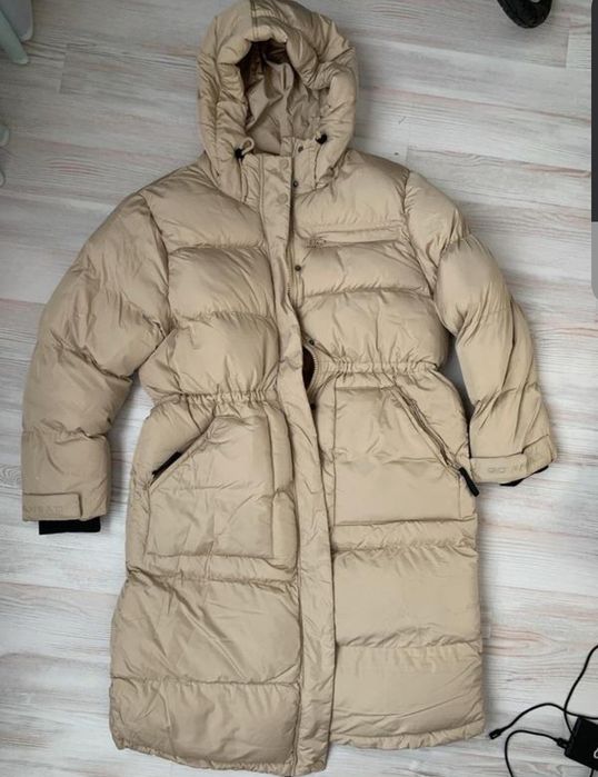 Новий теплий жіночий пуховик батал