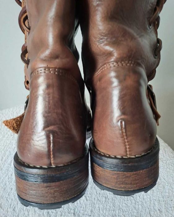 Bikery brazowe rozmiar 38