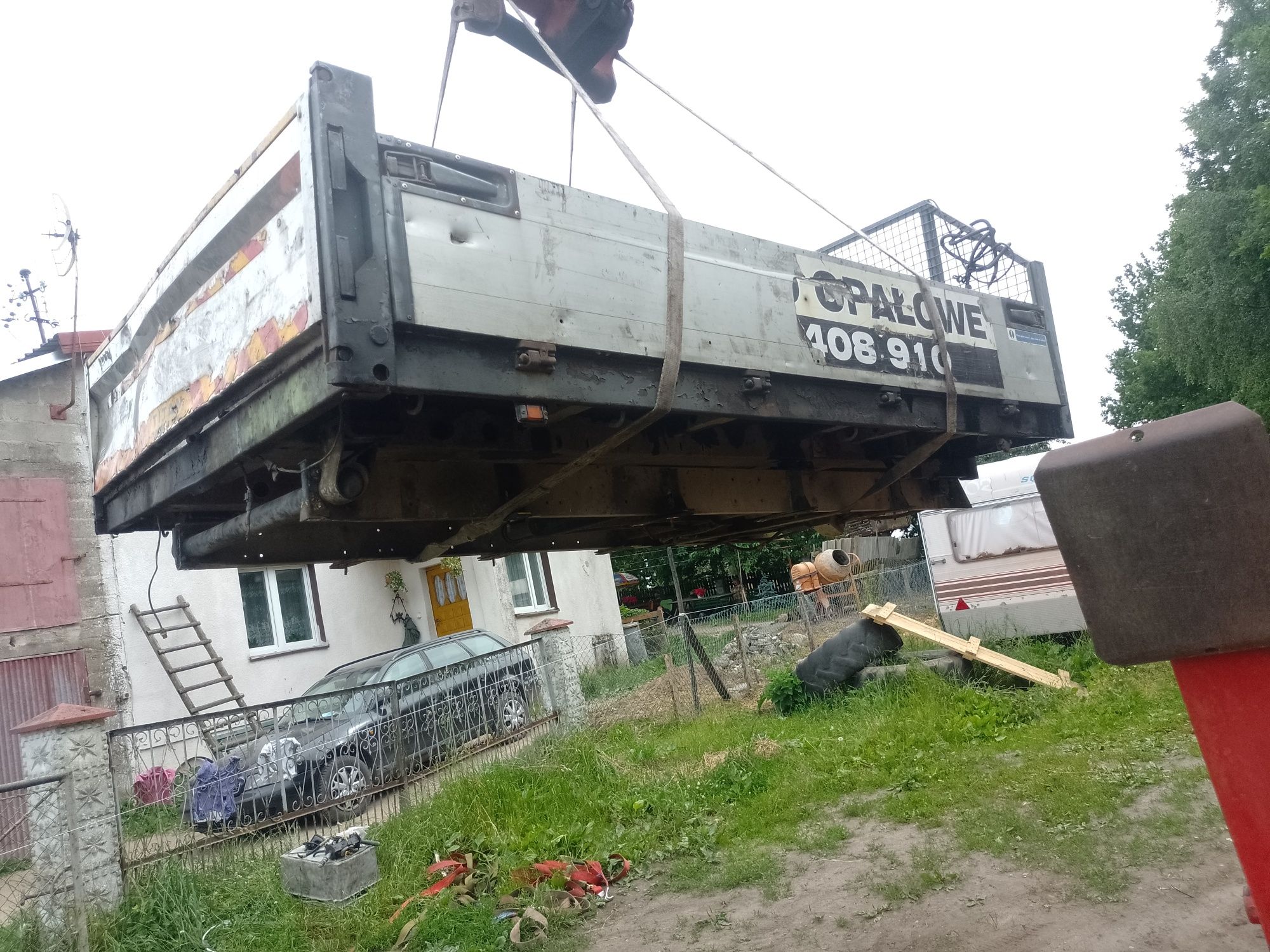 zabudowa wywrot dostawczy