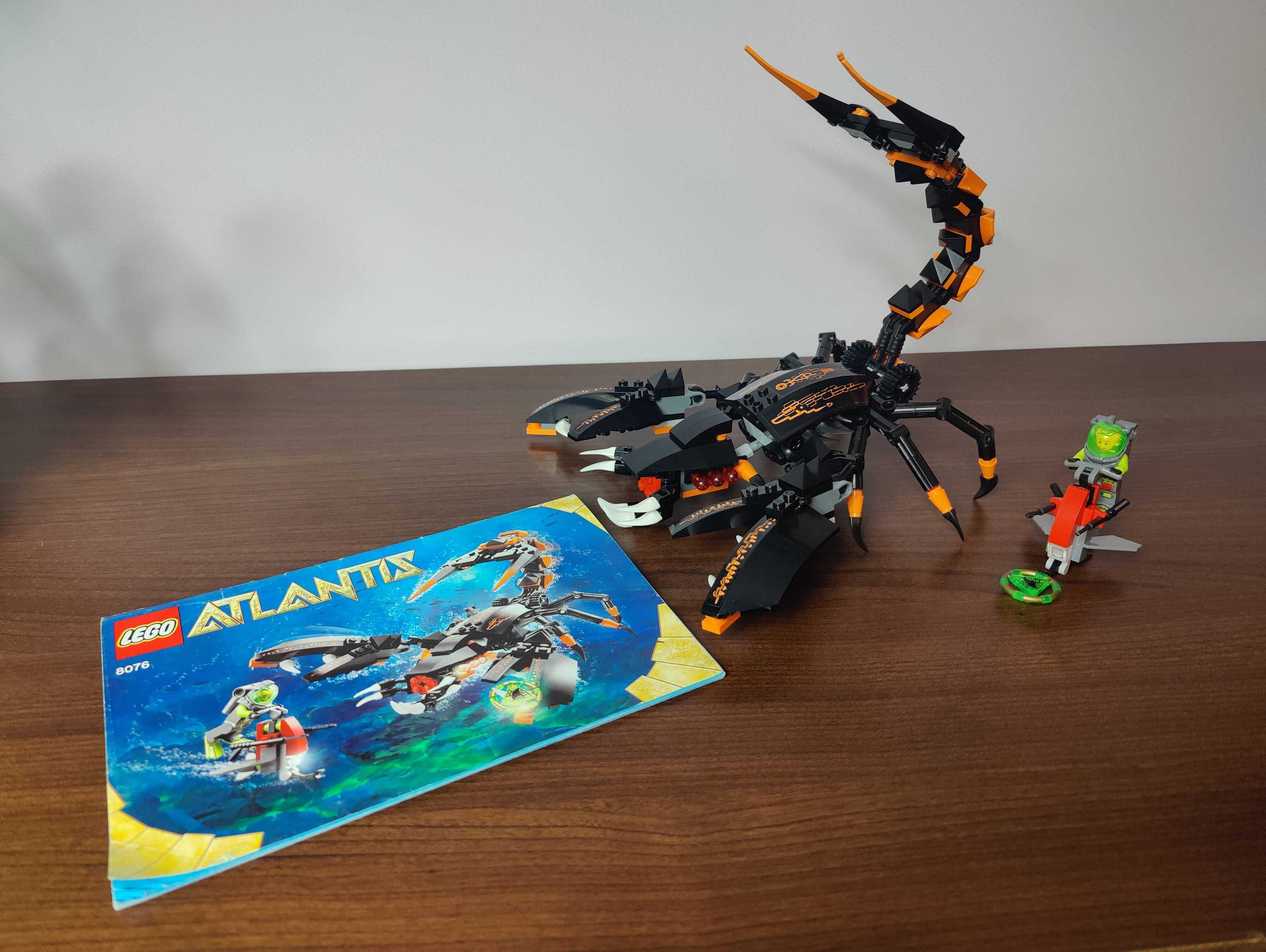 Lego Atlantis Skorpion Głębinowy napastnik 8076 kompletny