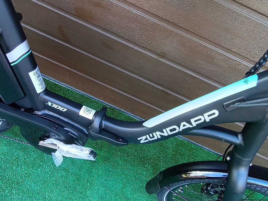 Rower Składak Elektryczny 20" Zundapp X100 Bosch 1x8 Shimano 2xT Nowy