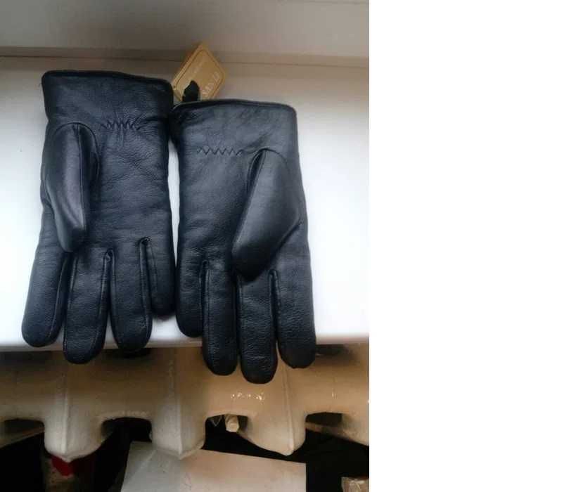 перчатки кожа теплые новые р-р 10,5