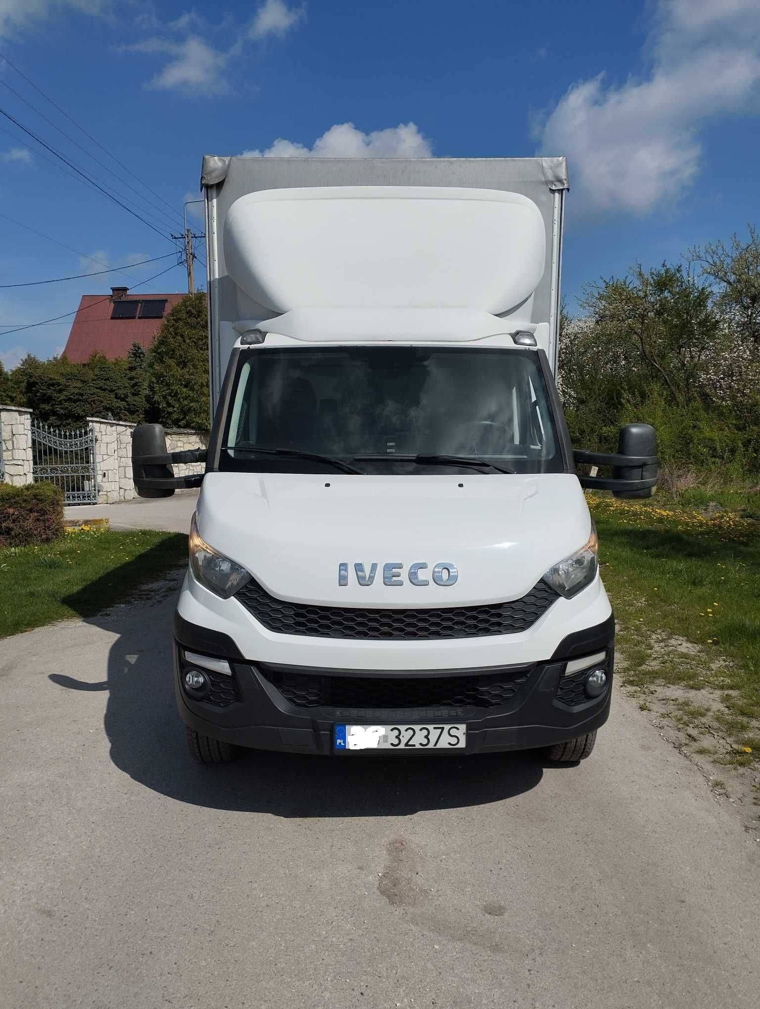 Iveco 70c17 Salon Polska Jeden właściciel Plandeka Skrzynia Firanka