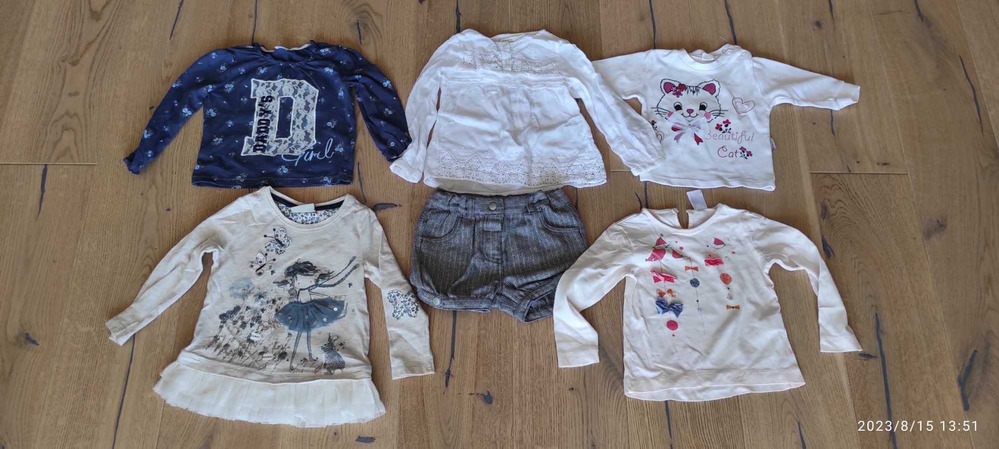 Zestaw 16 sztuk ubrań firmy Zara rozmiar 12-18 miesięcy
