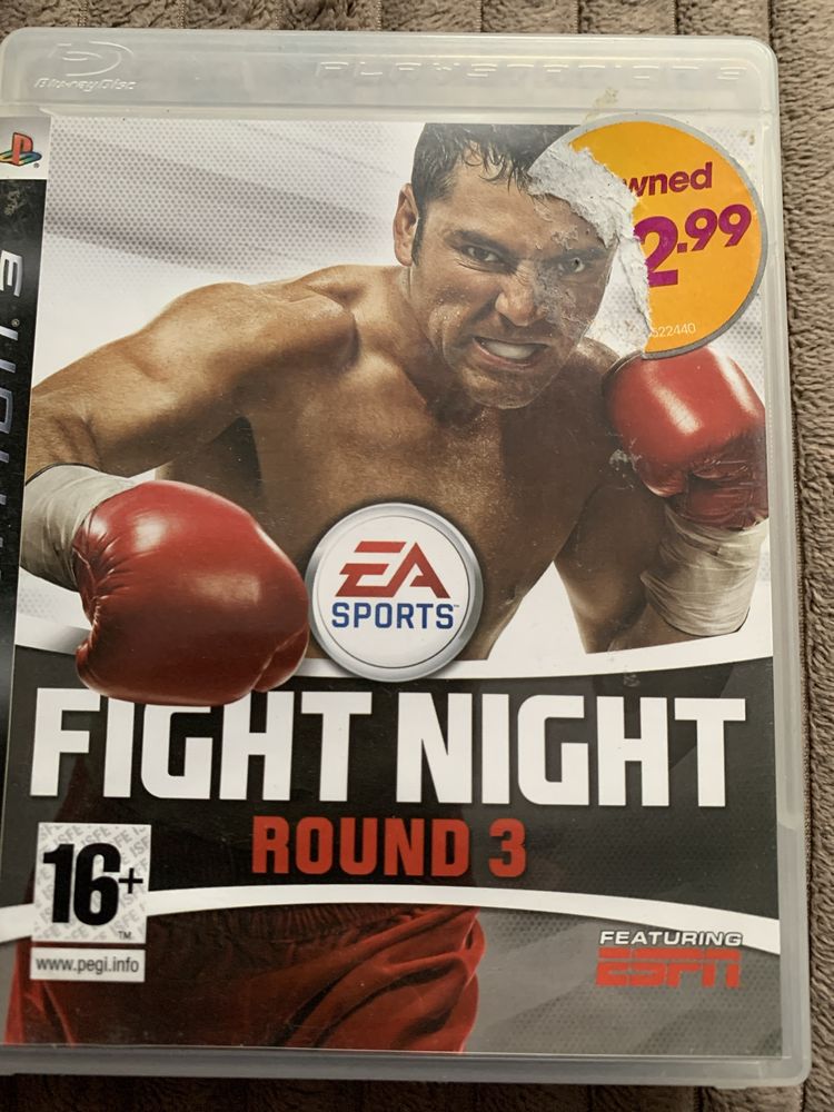 Gra ps3 fight night 3 boks