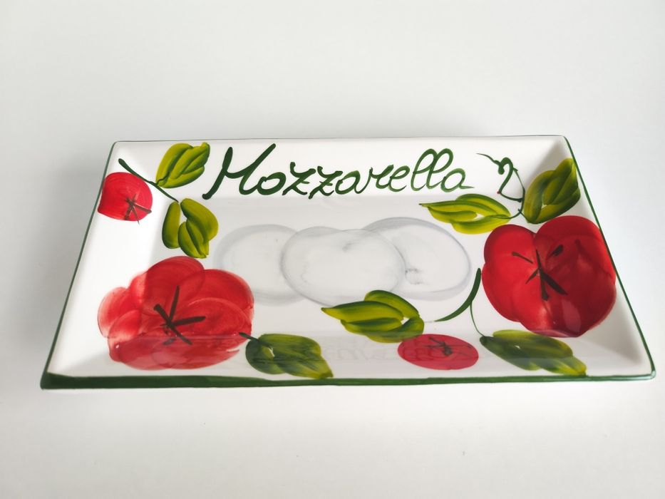 Prostkątny półmisek na mozzarellę/wyprzedaż