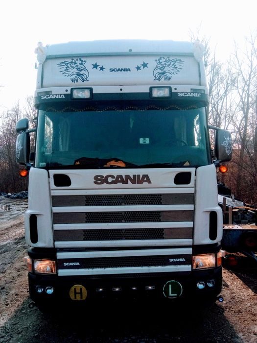 Scania 124L 420 manual 2004r ciągnik siodłowy