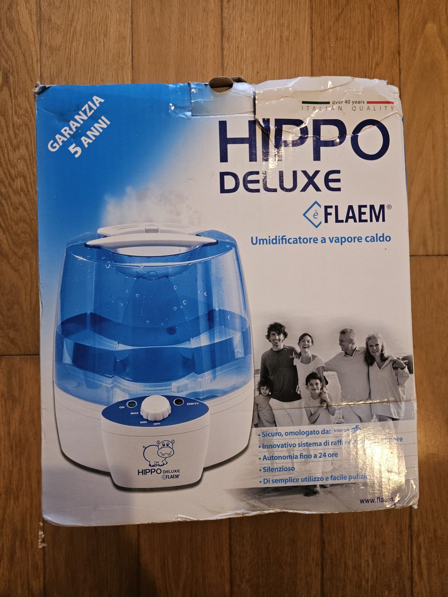 nawilżacz parowy Hippo Deluxe