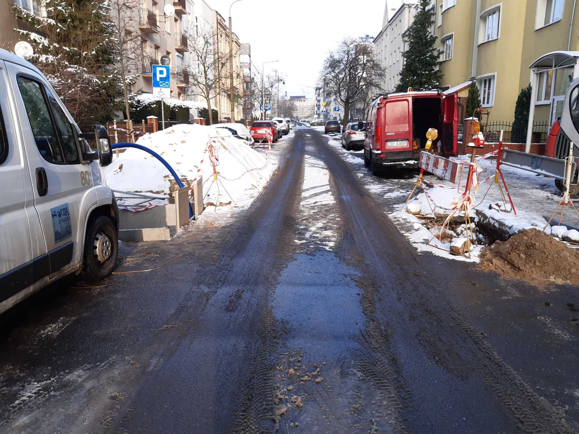 Wywóz gruzu ziemi Transport HDS minikoparka z młotem przeciski kretem