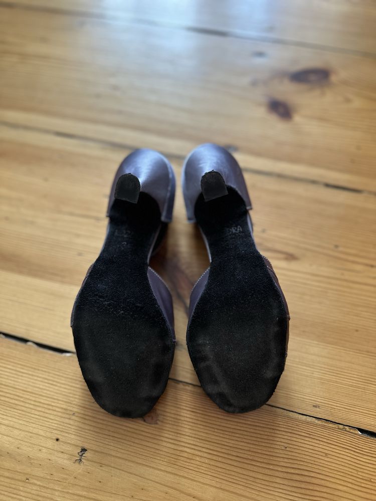 Buty do latino Kozdra 25D rozm 36, wkł 23,5 cm