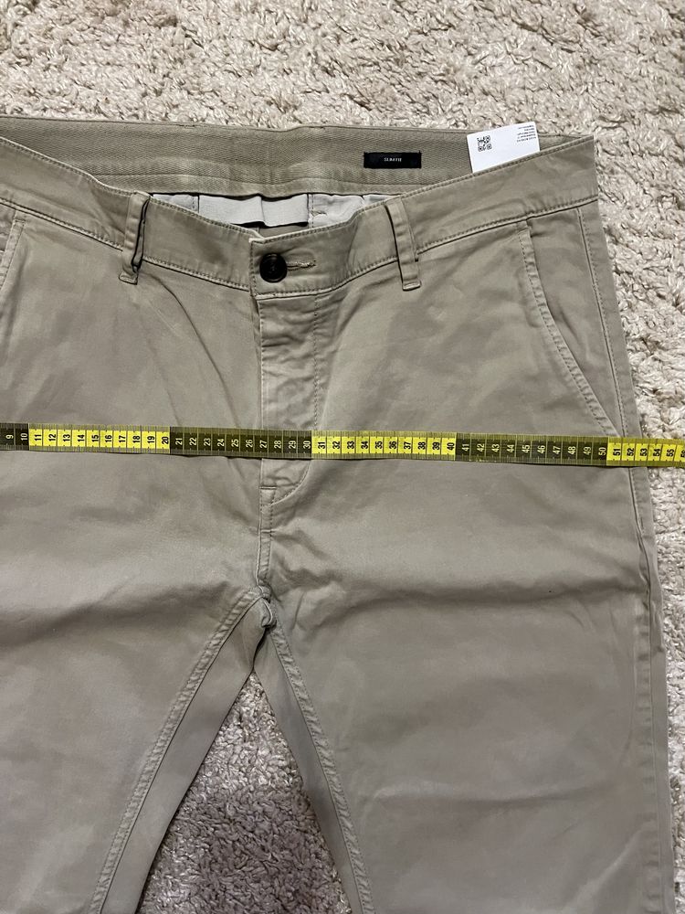 Джинсы, штаны, чиносы Hugo Boss светлые оригинал размер 36/32, 34