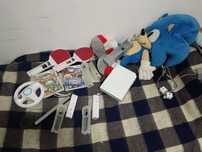 Nintendo wii e acessórios (os jogos estão 10€ cada)