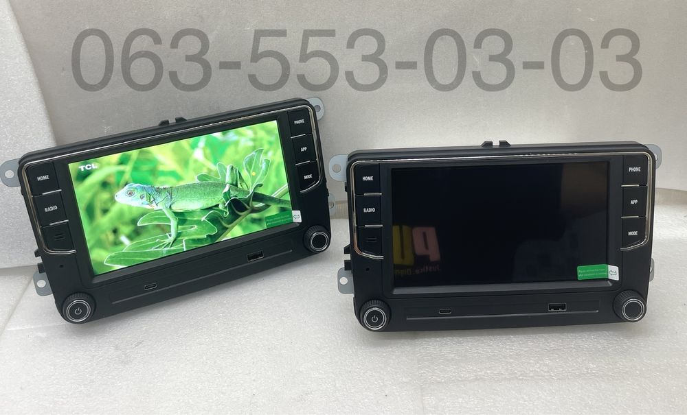 Volkswagen магнитола (как RCD RNS) Мощная 4/64Gb CarPlay DSP Качество!