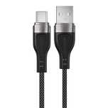 Kabel Acefast C11-04 USB-A - USB-C 3A 1,2 m w magnetycznym oplocie - c