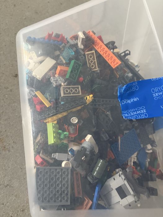 Pudło zestaw lego i nie tylko ponad 5 kg