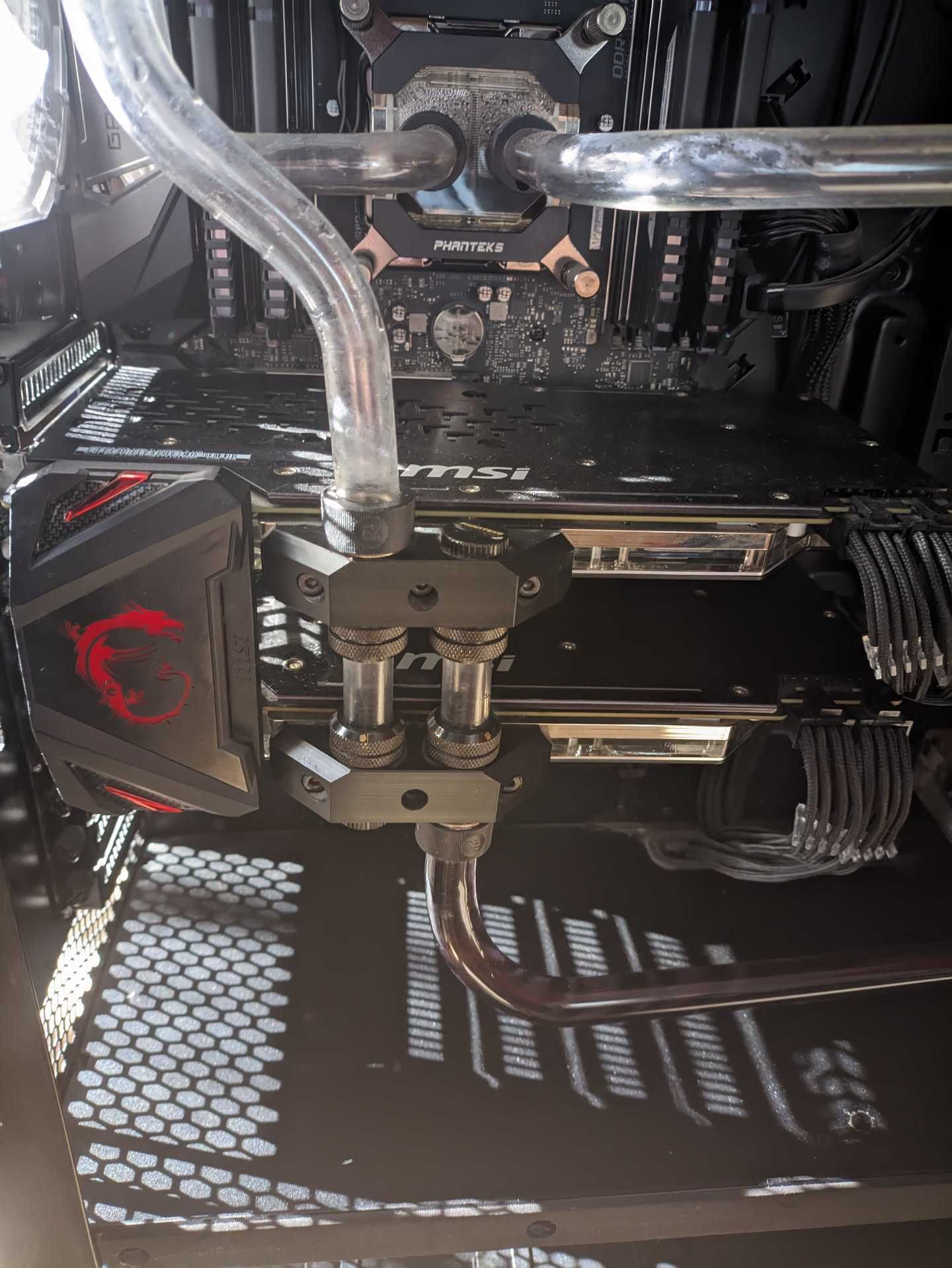 GeForce GTX 1080 Ti GAMING X 11G z blokiem wodnym Phanteks