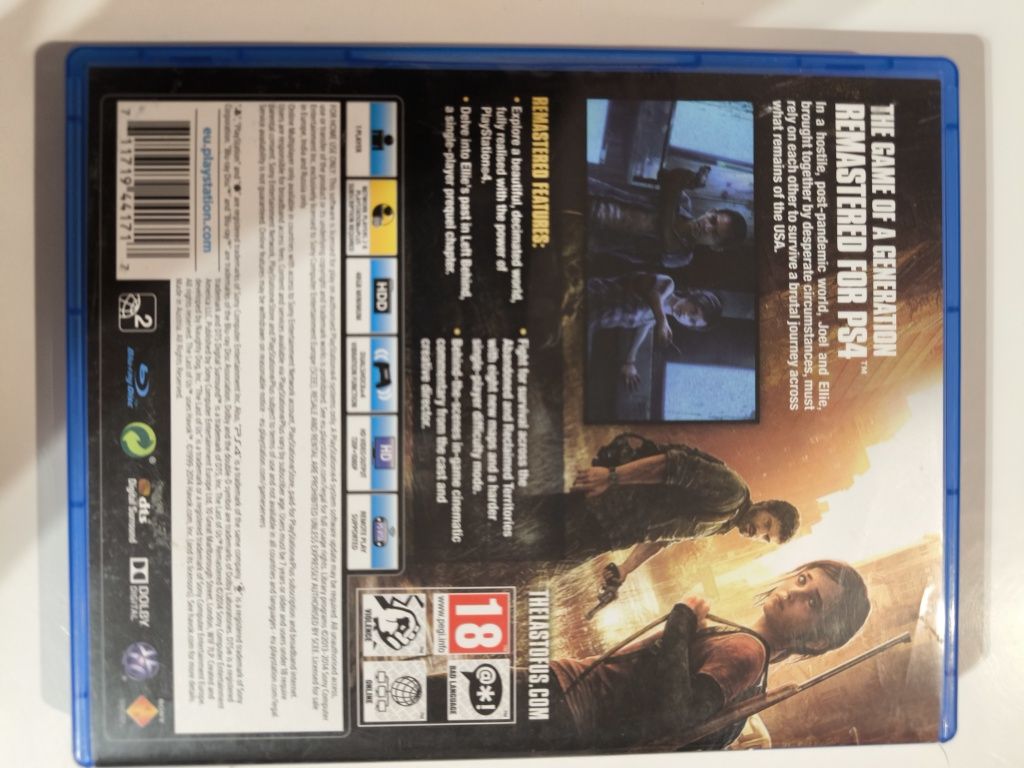 Ps4 The Last Of Us Remastered pl możliwa zamiana
