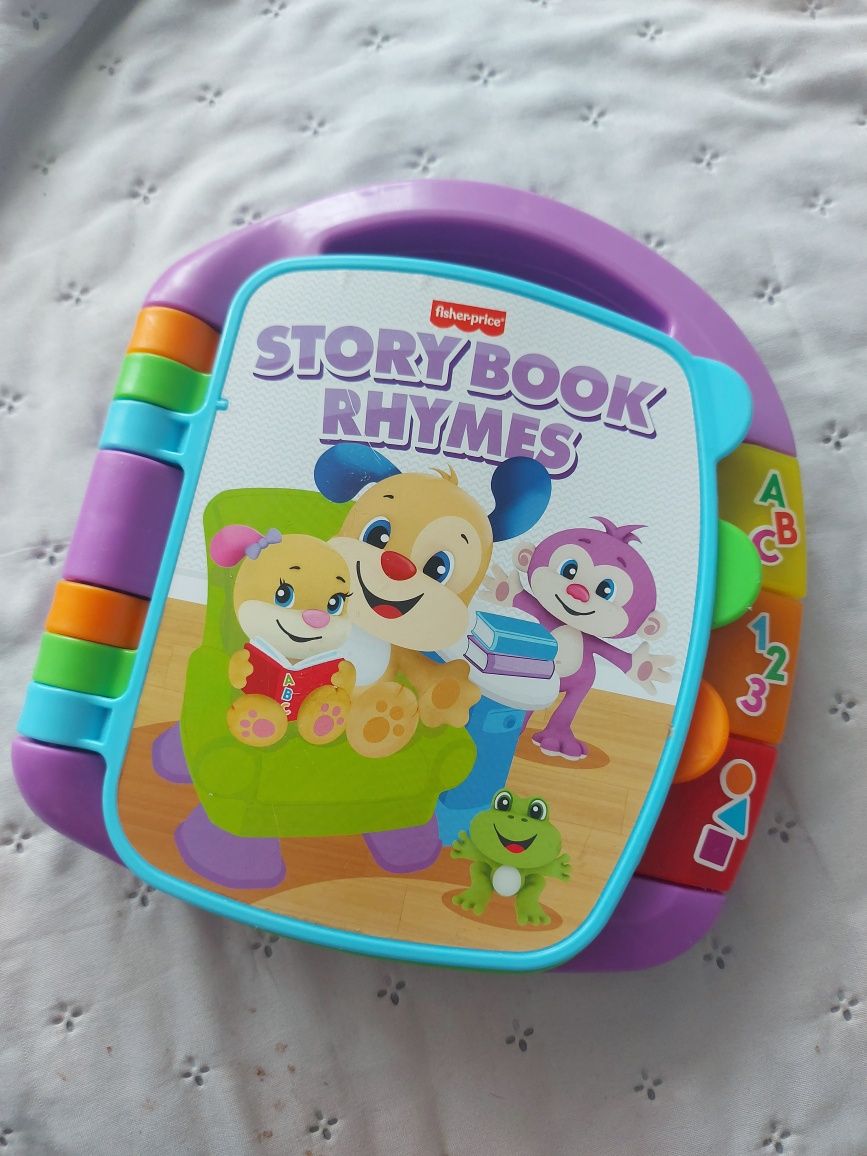 Музична книжечка,книга на англійській мові Fisher price