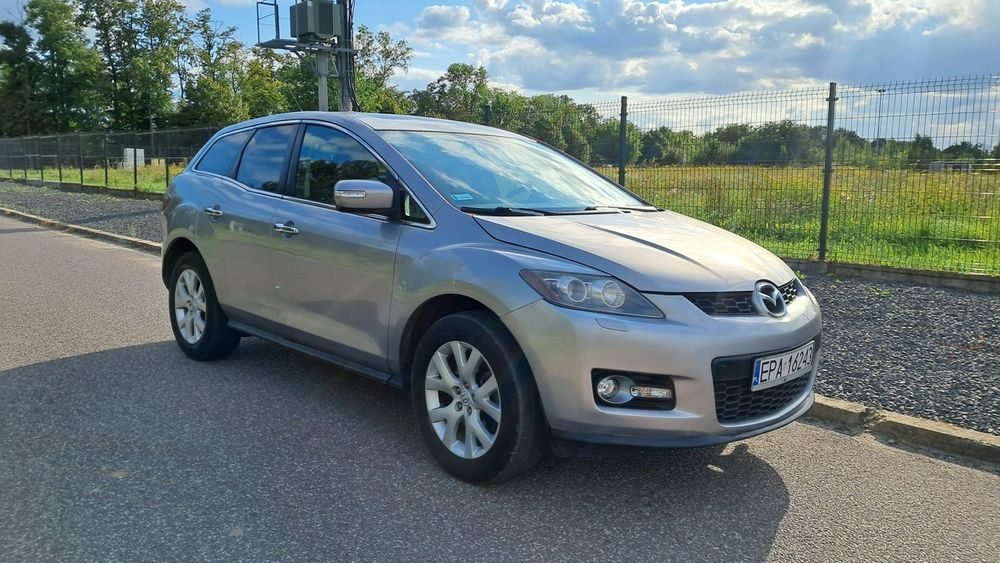 Mazda CX-7 2.3 MZR Turbo 258KM 4WD 2008r FILM Klima Tempomat Grzane